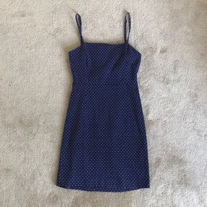 Casual polka dot bodycon dress